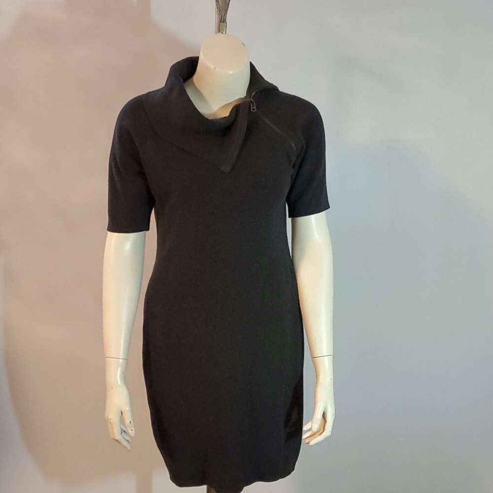 Calvin Klein gray charcoal dress